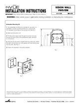 Cooper Lighting INVUE VISION WALL VWS/EM User manual