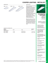 Cooper Lighting Metalux 491 User manual