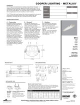 Cooper Lighting VT3-132 User manual