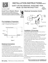 Cooper Lighting W/QCT1875 User manual
