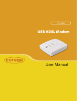 Corega DSLAAU User manual