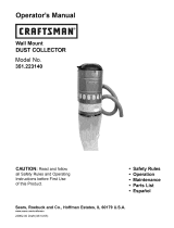 Craftsman 351223140 User manual
