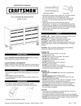 Craftsman 8-Drawer User manual