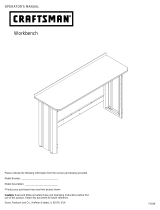 Craftsman 6' Workbench - Black User manual