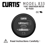 Curtis Computer 833 User manual