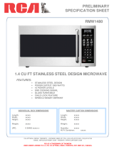 RCA RMW1132 User manual