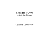Cyclades PC400 User manual