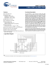 Cypress CY62128E User manual
