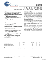 Cypress NoBL CY7C1357C User manual