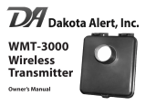 Dakota Alert WMT-3000 Wireless Transmitter User manual