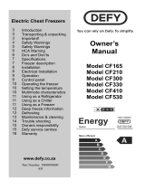 Defy CF410 User manual