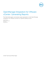 Dell OpenManage Integration for VMware vCenter 2.0 Technical White Paper