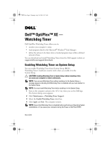 Dell OptiPlex XE (Early 2010) Watchdog Timer User manual
