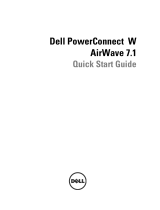 Dell PowerConnect W-Airwave 7.1 Quick start guide