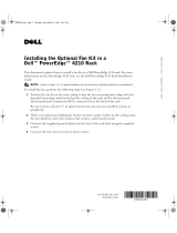 Dell PowerEdge Rack Enclosure 2410 Installation guide