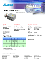 Delta Electronics DPS-350TB series User manual