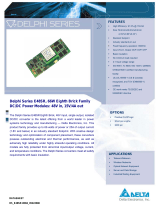 Delta Electronics Delphi E48SR3R320NRFA User manual