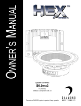 Diamond Audio Technology HEX S6.0MX3 User manual