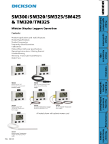 Dickson Industrial TM320 User manual