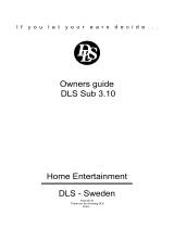 DLS Svenska AB Sub 3.10 User manual