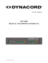 DYNACORD DTI 2000 User manual