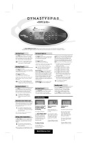 Dynasty Spas MC-MP-CE User manual