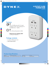 Dynex 4-Outlet Quick start guide
