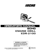 Echo EDR-2100 User manual