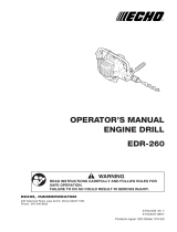 Echo X750-005 User manual