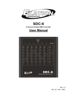 Elation SDC6 User manual