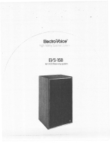 Electro-Voice EVS-15B User manual