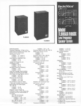 Electro-Voice TL806AX User manual