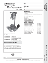 Electrolux 601566 User manual