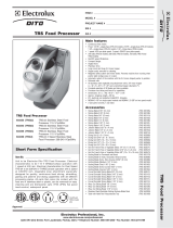 Electrolux TRS23 (603343) User manual