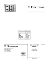 Electrolux E30GC70F User manual