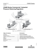Fisher CS400 User manual