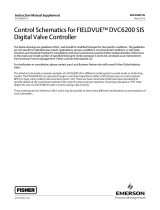 Emerson FIELDVUEDVC6200 User manual