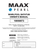Pearl Baths MAAX Pearl 10050073 User manual