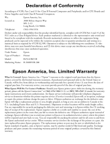 Epson B451B User manual