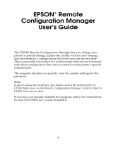 Epson DFX-9000 User manual