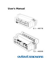 Epson C I - 4 0 7 0 User manual
