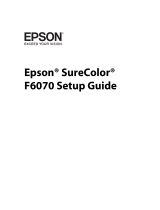 Epson SureColor F6070 Installation guide