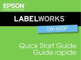 Epson LW-600P User manual