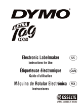 Dymo LECTRA TAG QX50 User manual