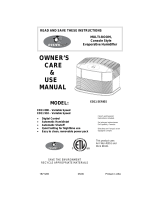 Essick ED11910 User manual