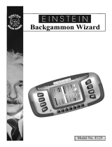 Excalibur electronic Backgammon Wizard E125 User manual