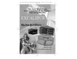 Excalibur electronic 461 User manual