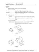 Extron electronics Network Adapter AC  AAP User manual