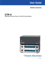 Extron electronic Extron Electronics Switch CTR 8 User manual