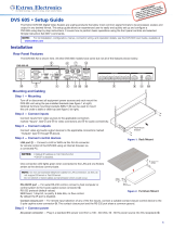 Extron electronic Extron Electronics Switch DVS 605 User manual